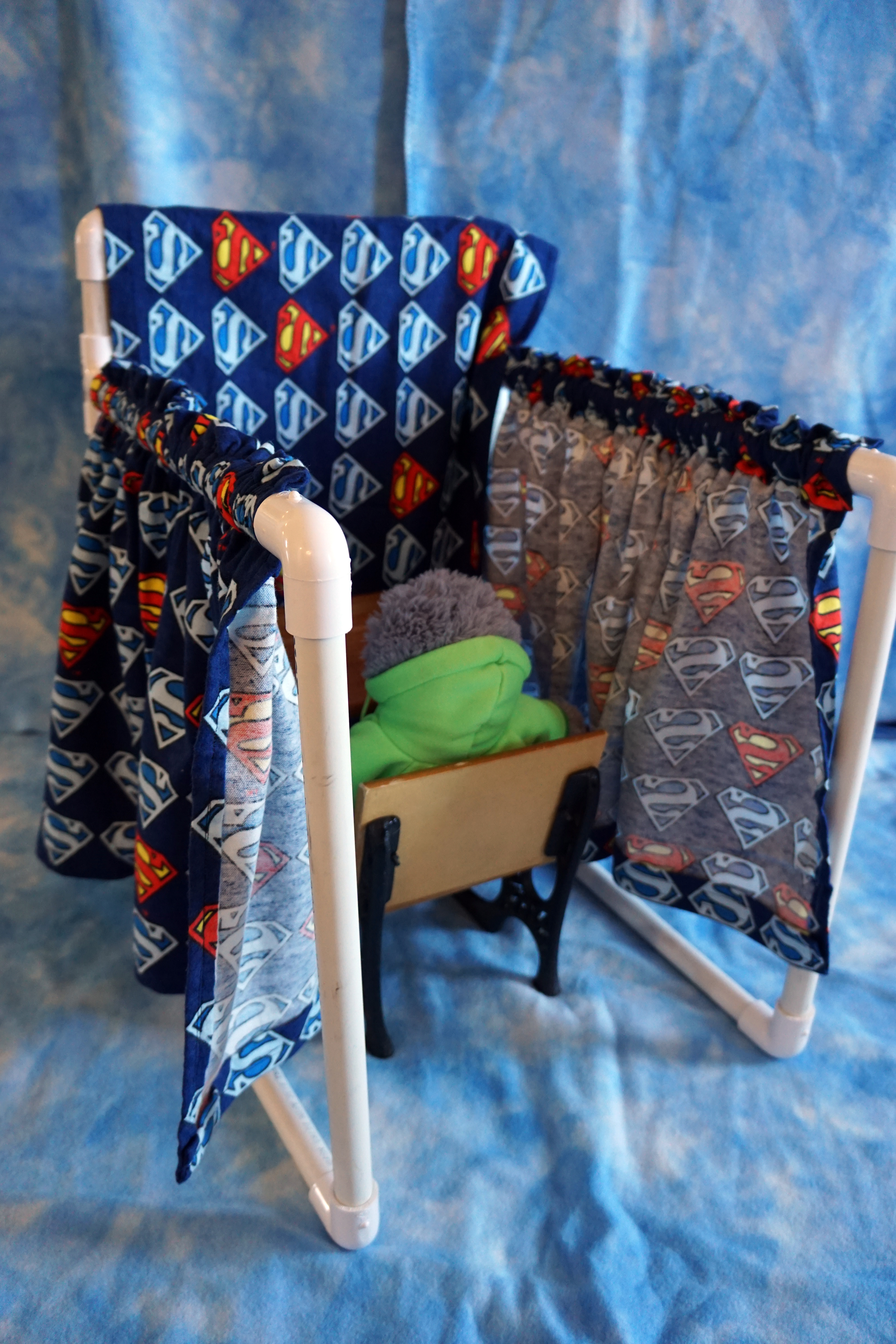DIY Quiet Area with PVC Pipe and Fabric